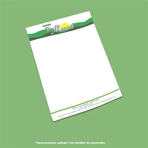 PAPEL MEMBRETADO TAMAÑO CARTA 75 GR
